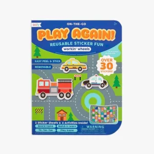 Play Again! Mini On-The-Go Activity Kit : Workin' Wheels