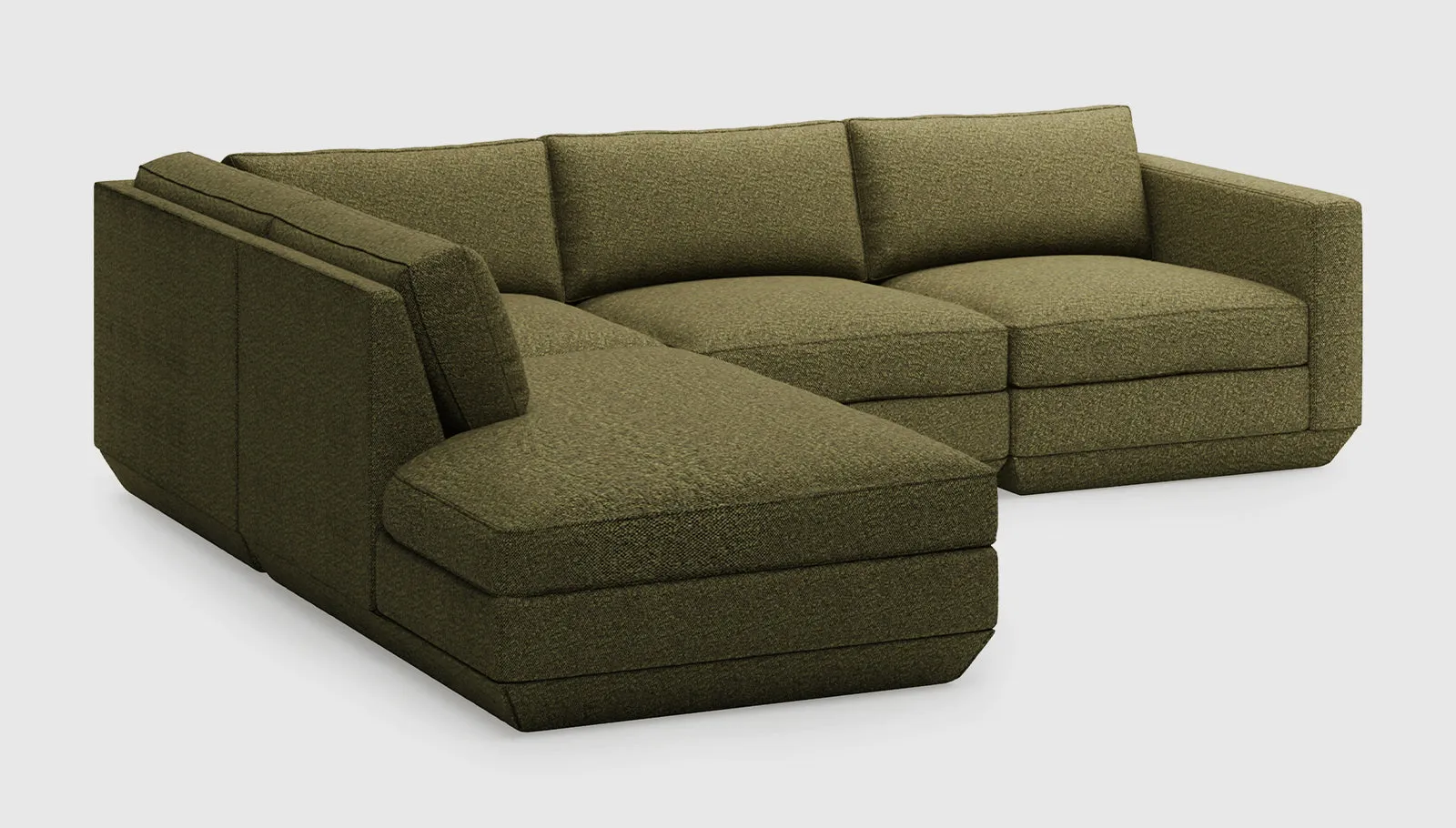 Podium Modular 4PC Lounge Sectional A