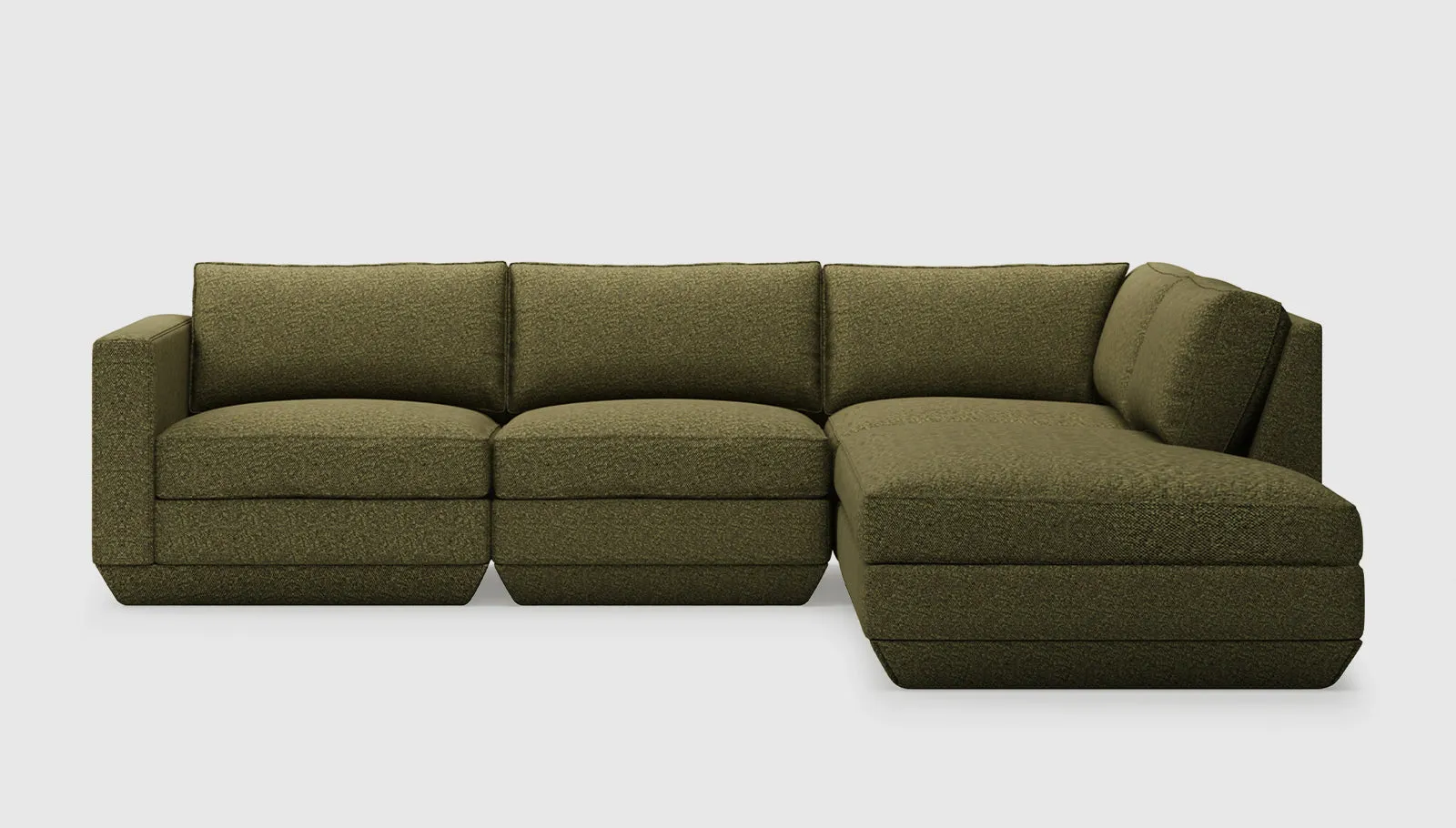 Podium Modular 4PC Lounge Sectional A