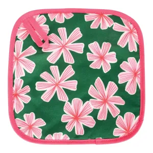 Pot Holder - Cotton -  Bold Blooms