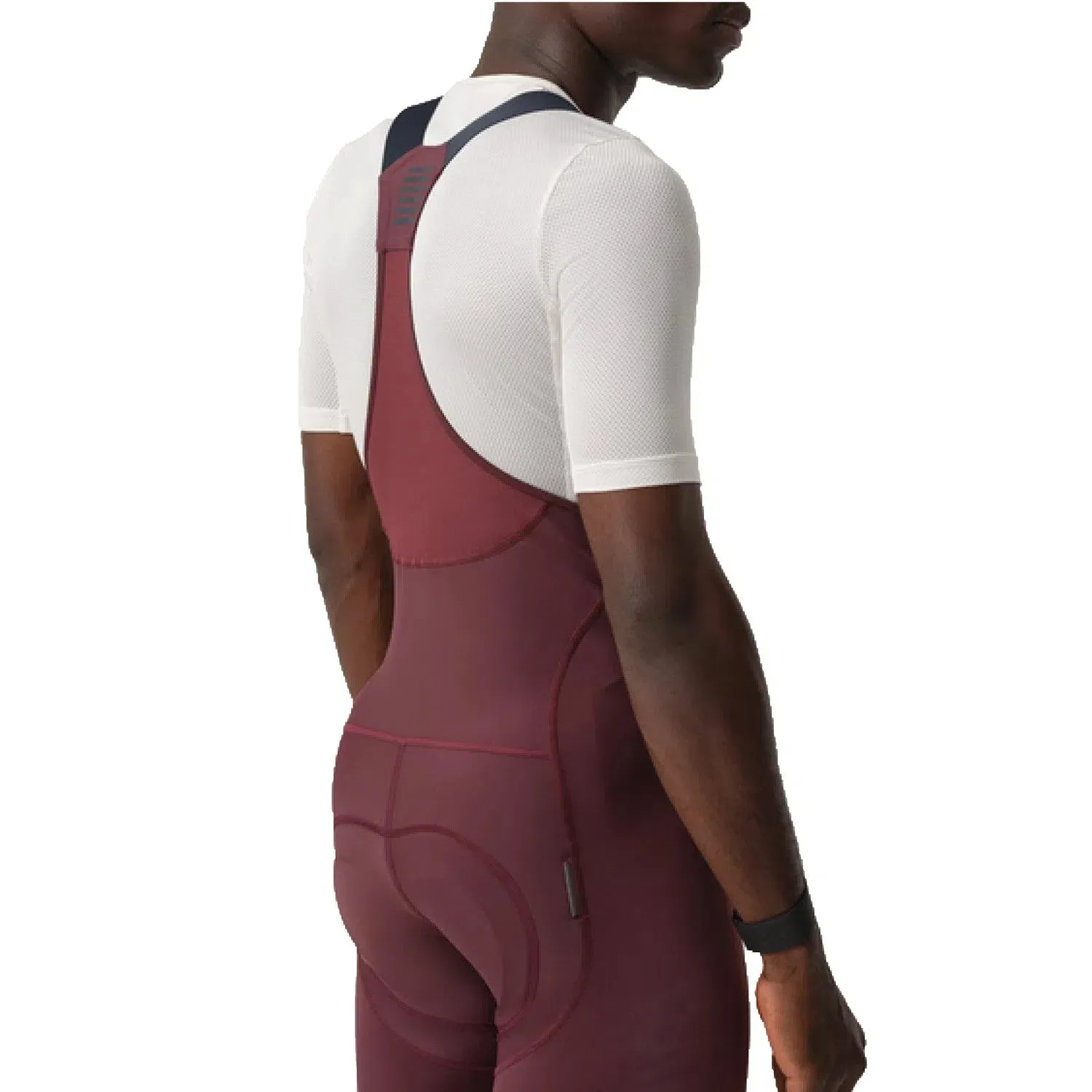 RAPHA Pro Team Training Tights with Pad AW2023 - SOU Burgundy AW2022