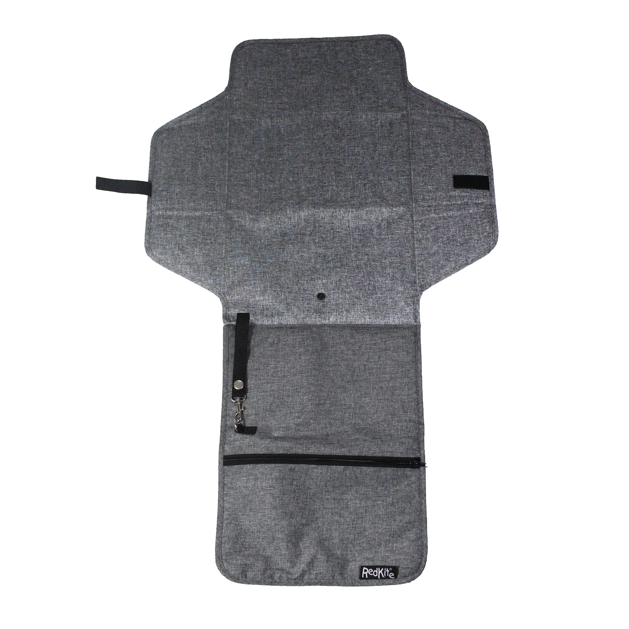 Red Kite Travel On-The-Go Changing Mat Grey Weave