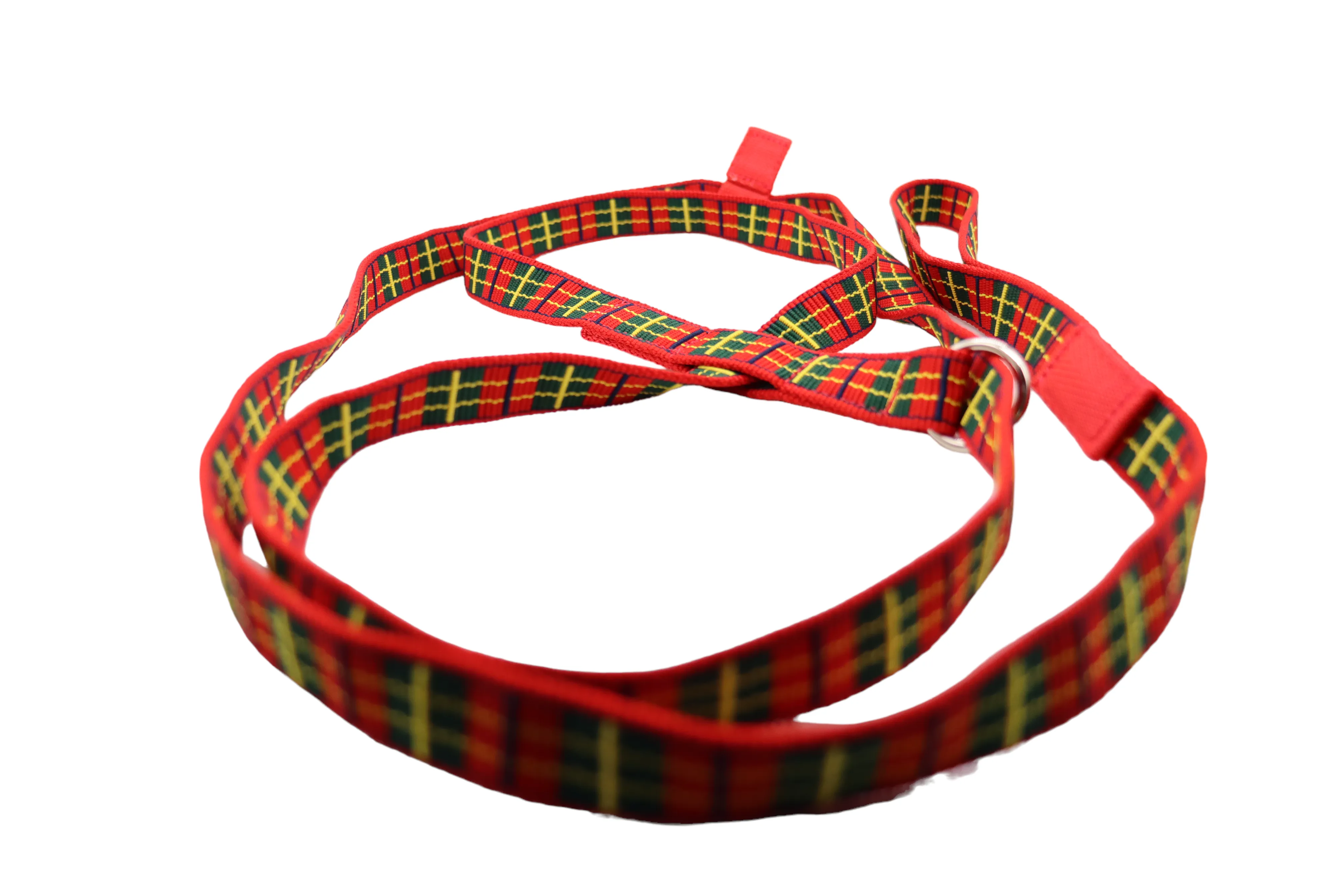 Tartan Slim Figure of 8 Dog Lead