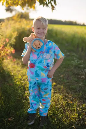 Veterinarian Scrubs with Accessories