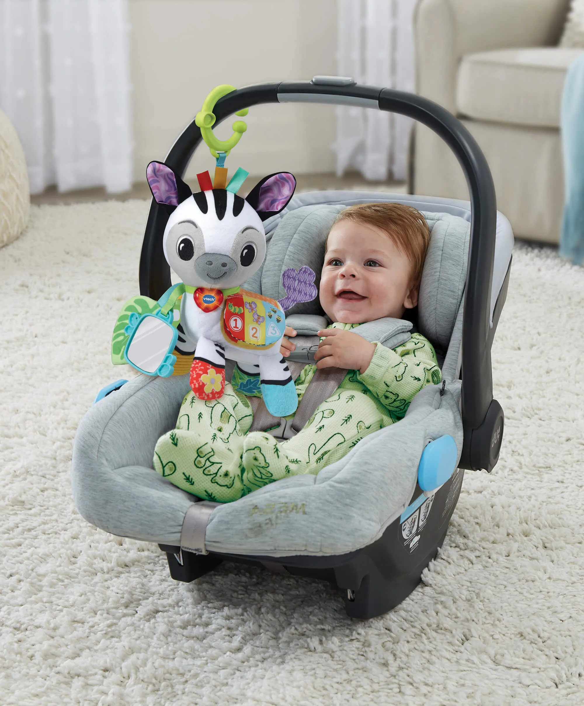 VTech On-the-Go Soft Zebra Travel Toy