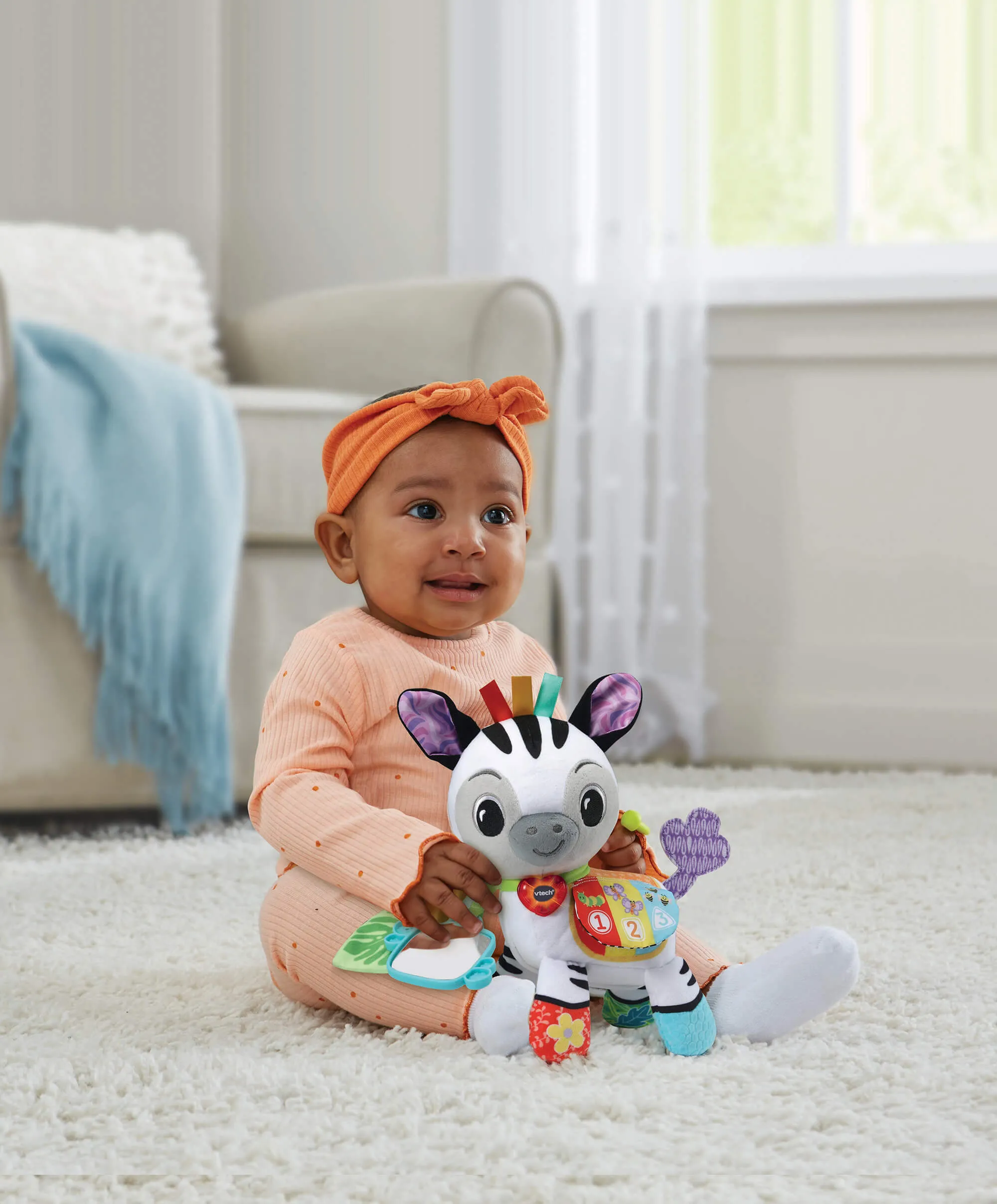 VTech On-the-Go Soft Zebra Travel Toy