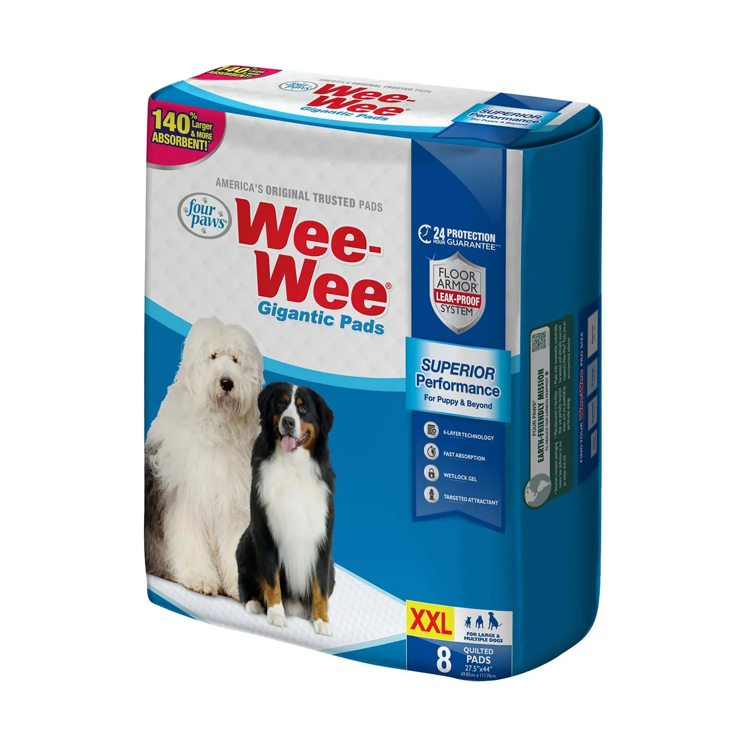 Wee-Wee Superior Performance Gigantic Dog Pee Pads