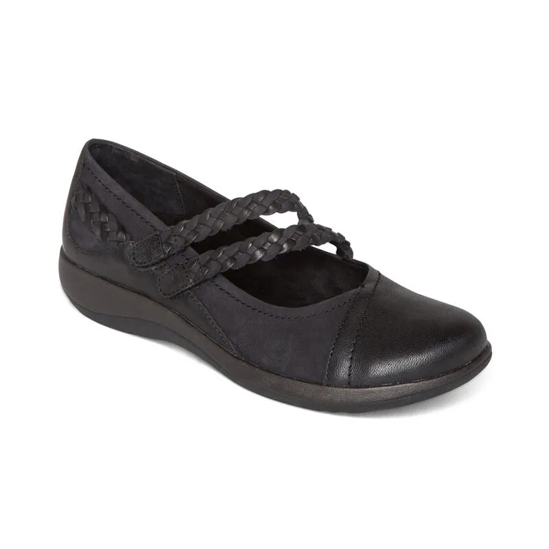 WOMEN'S AETREX ANNIE MARY JANE | BLACK