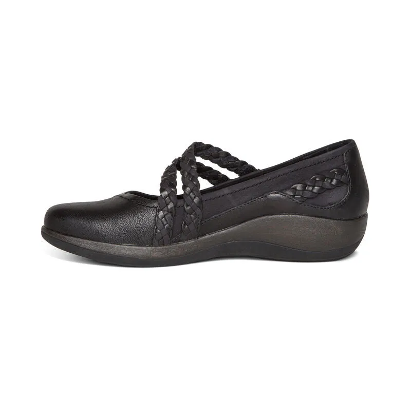 WOMEN'S AETREX ANNIE MARY JANE | BLACK