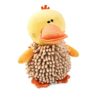 Zoon 23cm Noodly Duck Squeaky Soft Dog Toy